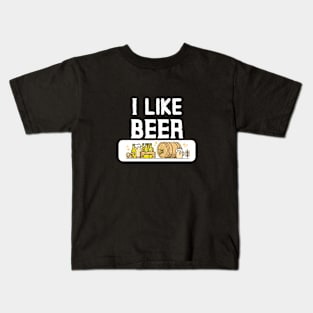 I Like Beer Kids T-Shirt